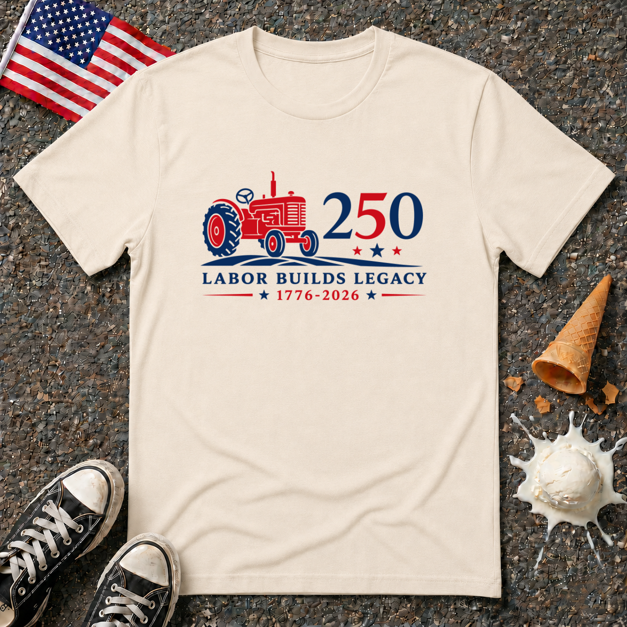 "Labor Builds Legacy" Tee