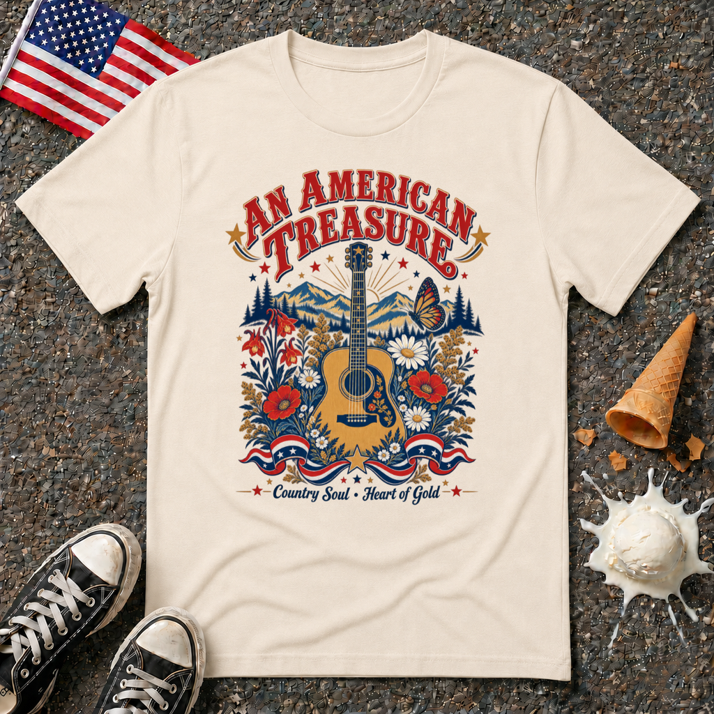 "An American Treasure" Tribute Tee