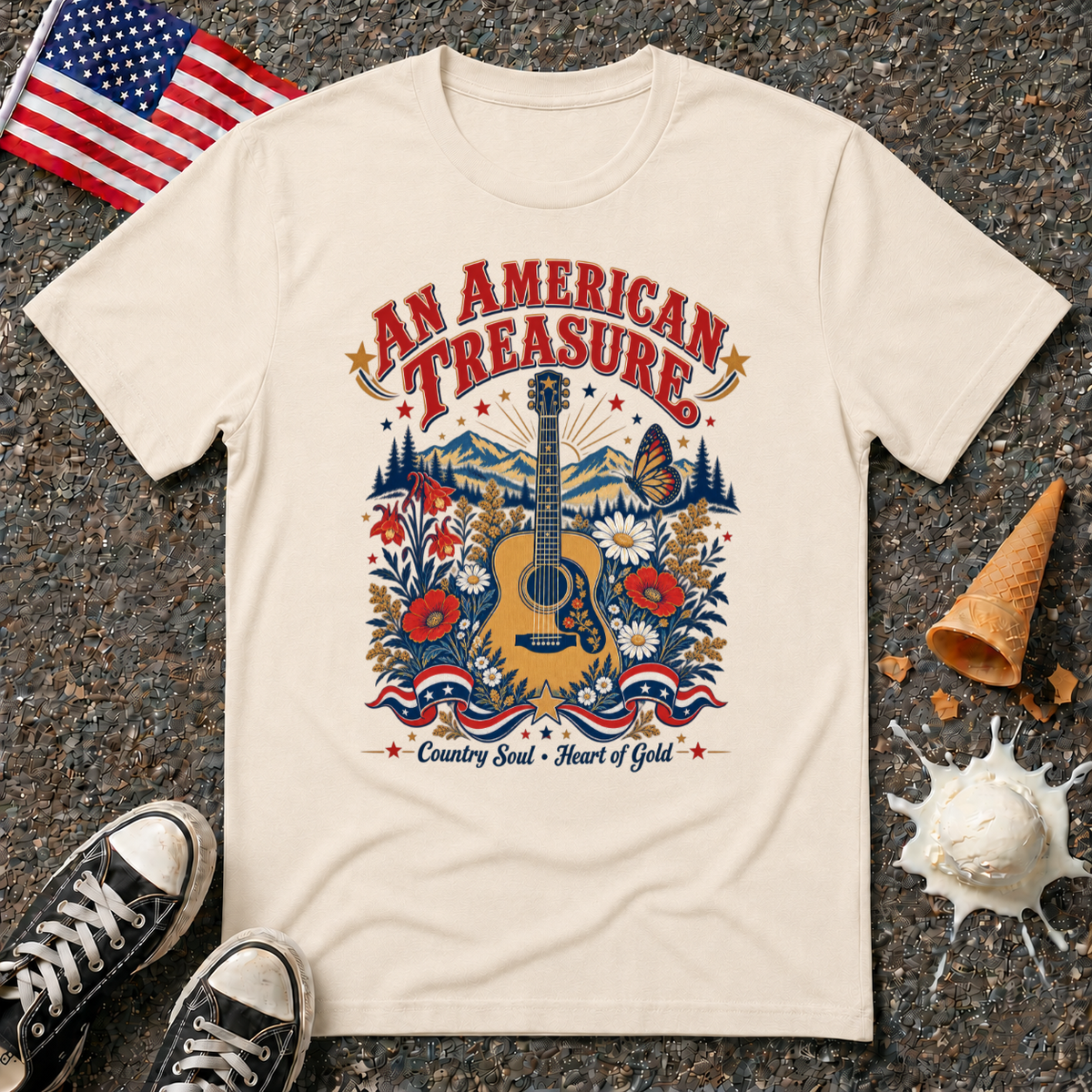 "An American Treasure" Tribute Tee