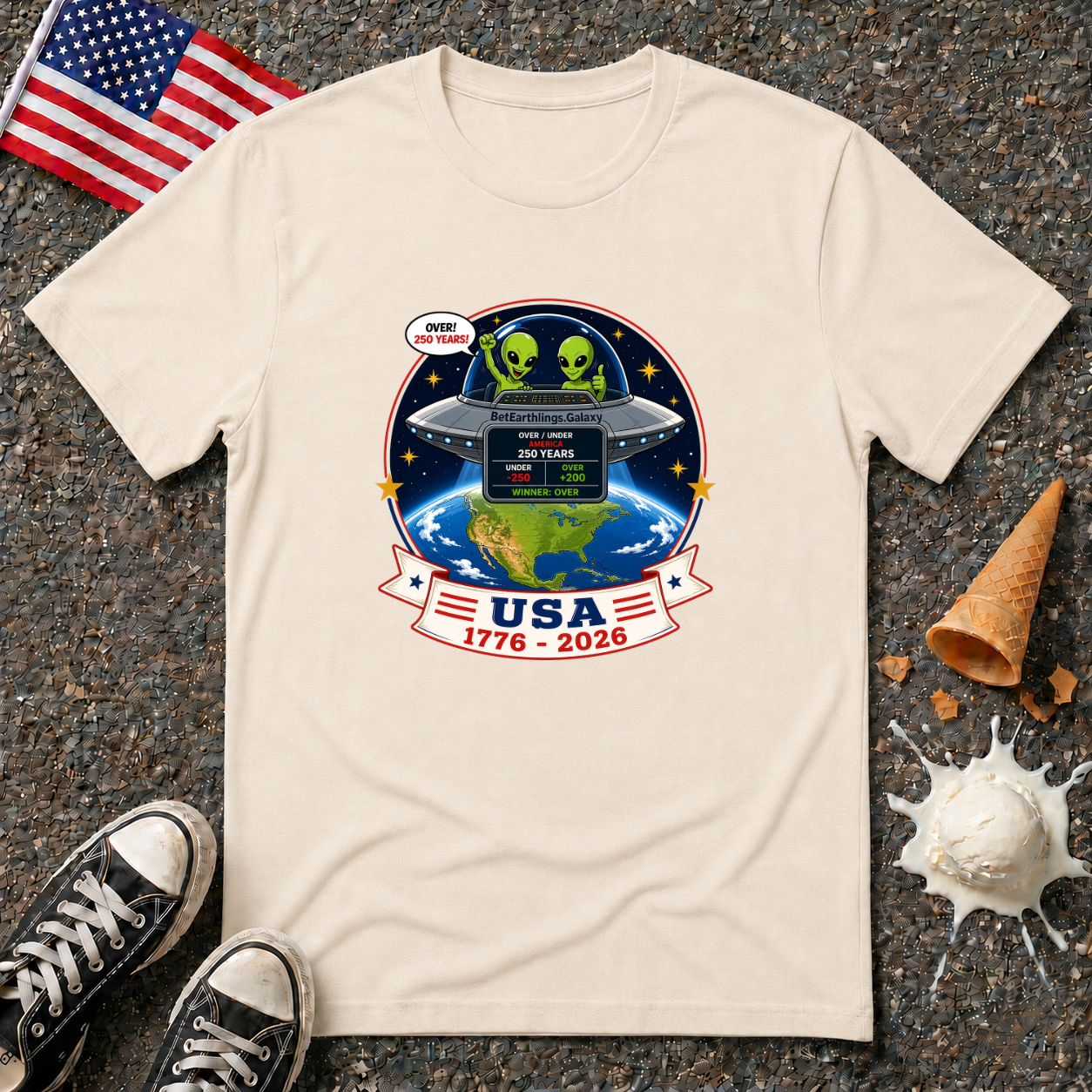UFO USA Tee