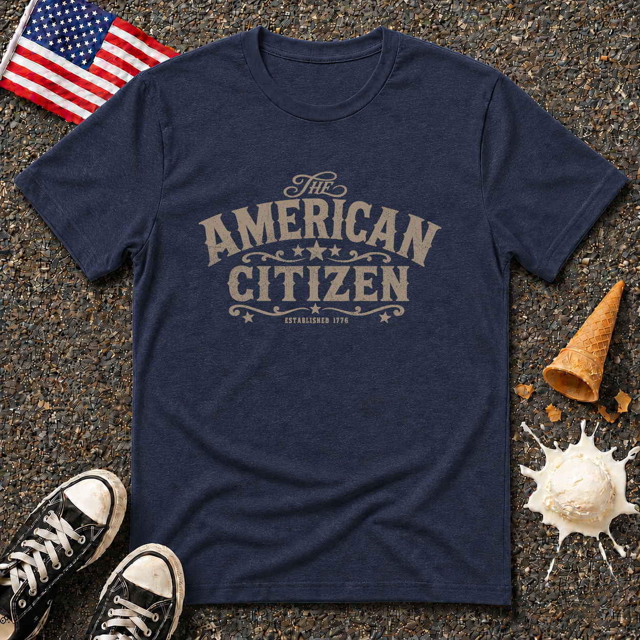 "The American Citizen" Vintage Tee