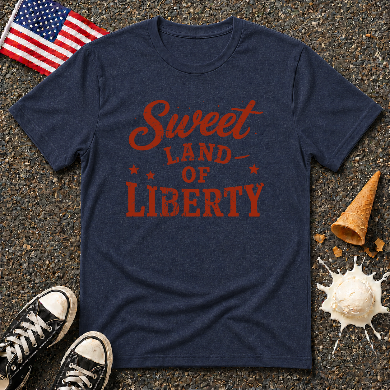 "Sweet Land of Liberty" Vintage Tee