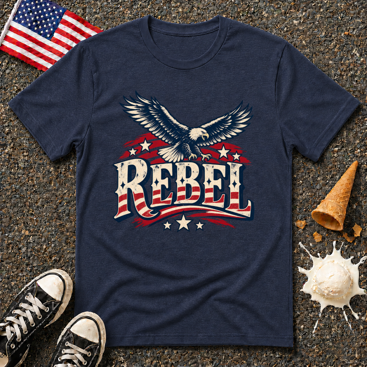 "Rebel" Vintage Tee