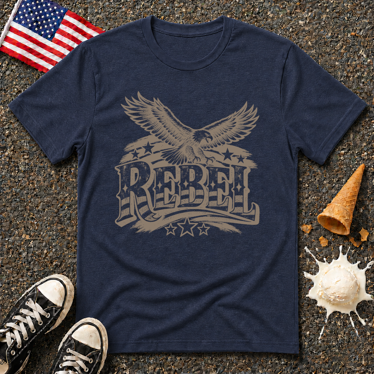 "Rebel" Vintage Tee