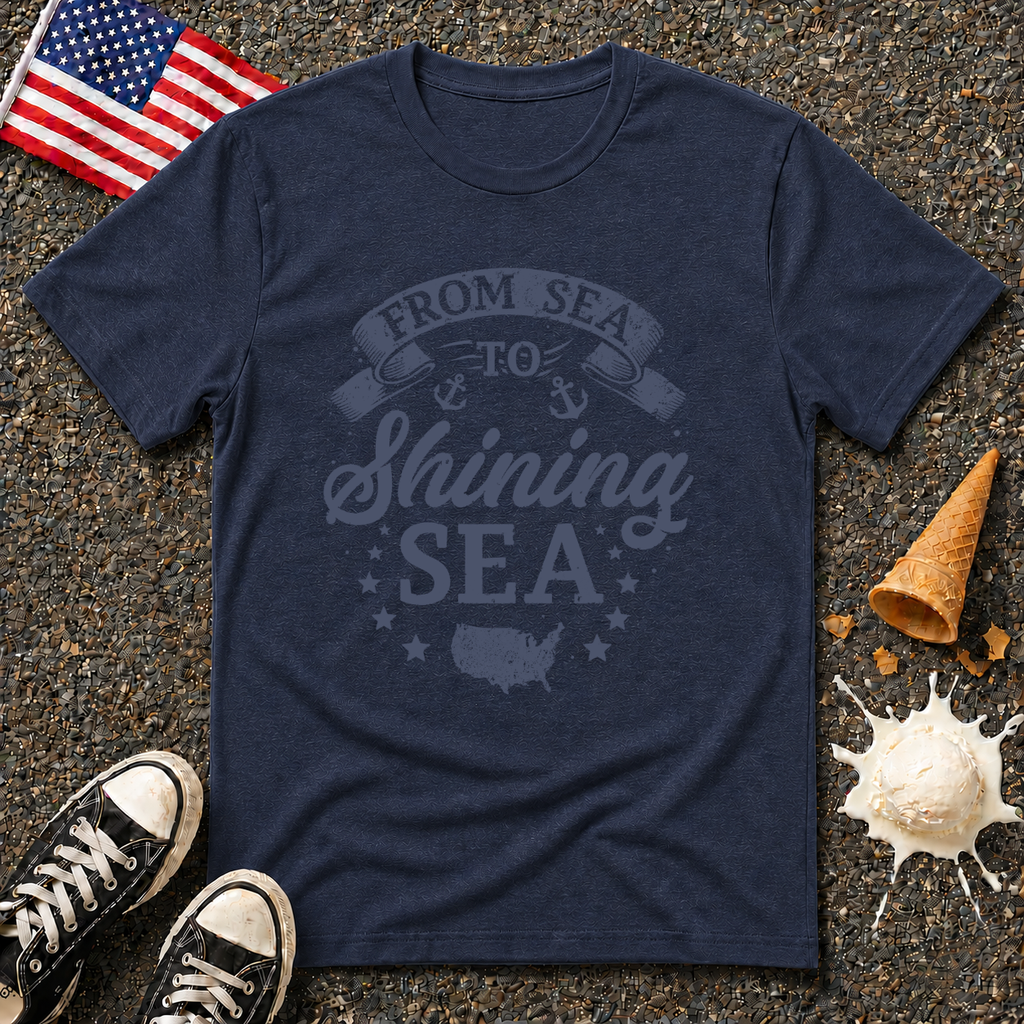 "From Sea to Shining Sea" Vintage Tee