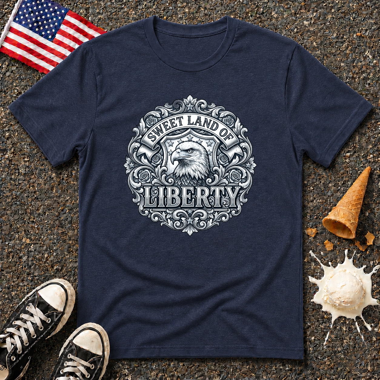 Liberty Eagle  Tee
