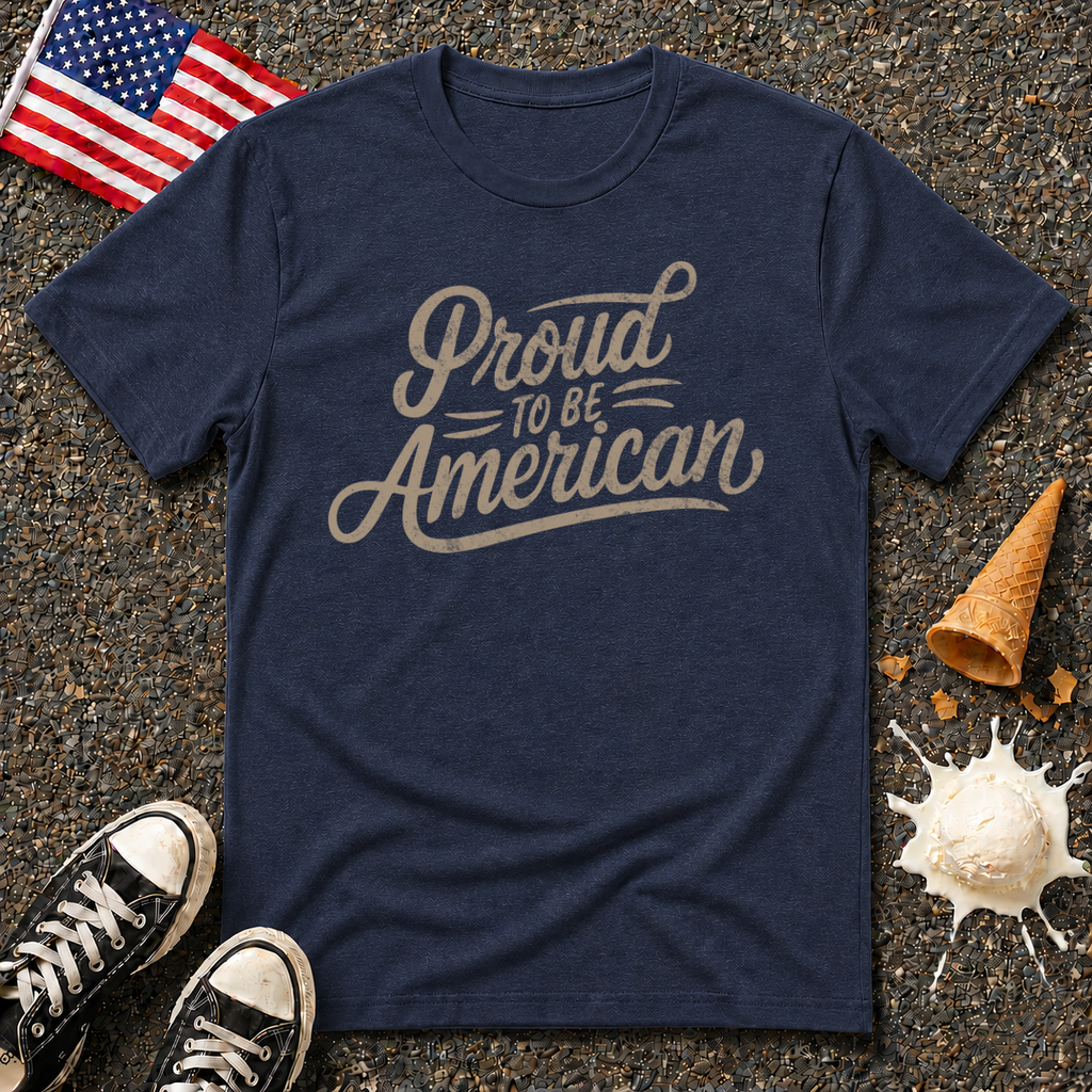 "Proud to Be American" Tee