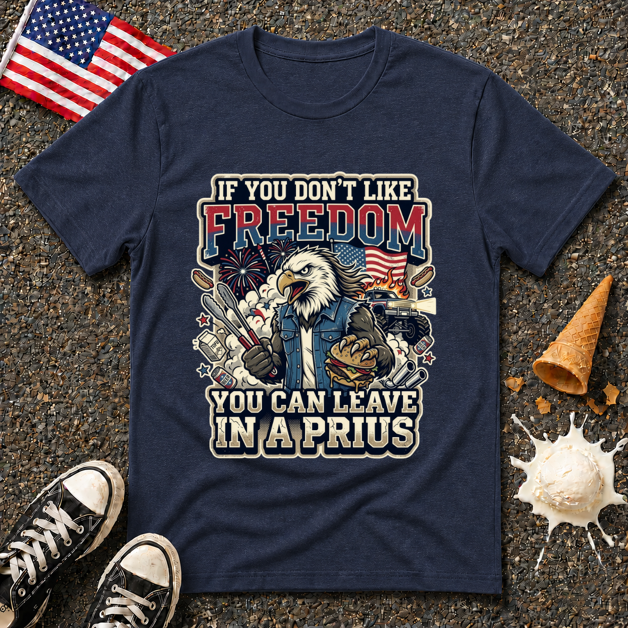 "If You Don't Like Freedom" Tee