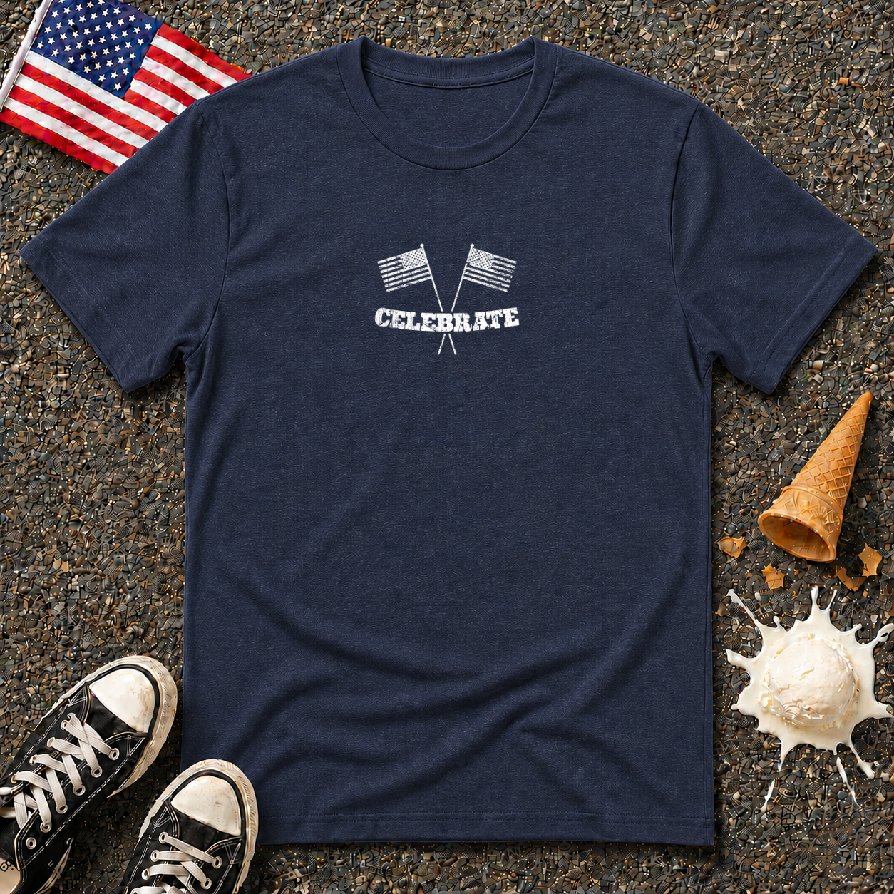 "Celebrate" Vintage Tee
