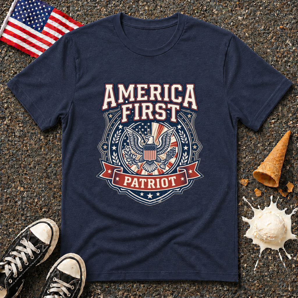 "America First Patriot" Tee
