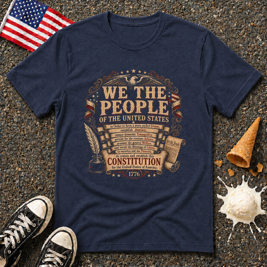 Preamble "We The People" Vintage Tee
