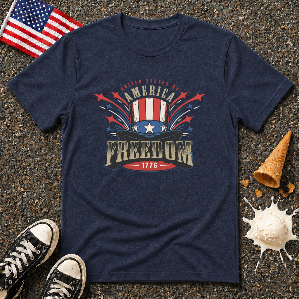 Freedom Top Hat Tee