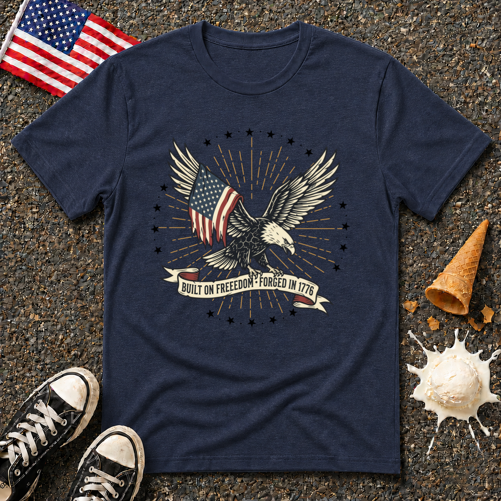 "Built on Freedom" Vintage Tee