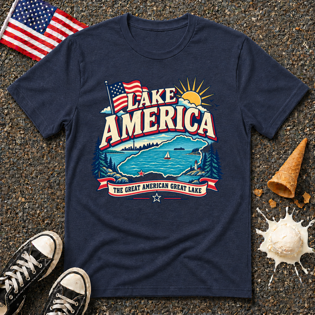 "Lake America" Vintage Tee
