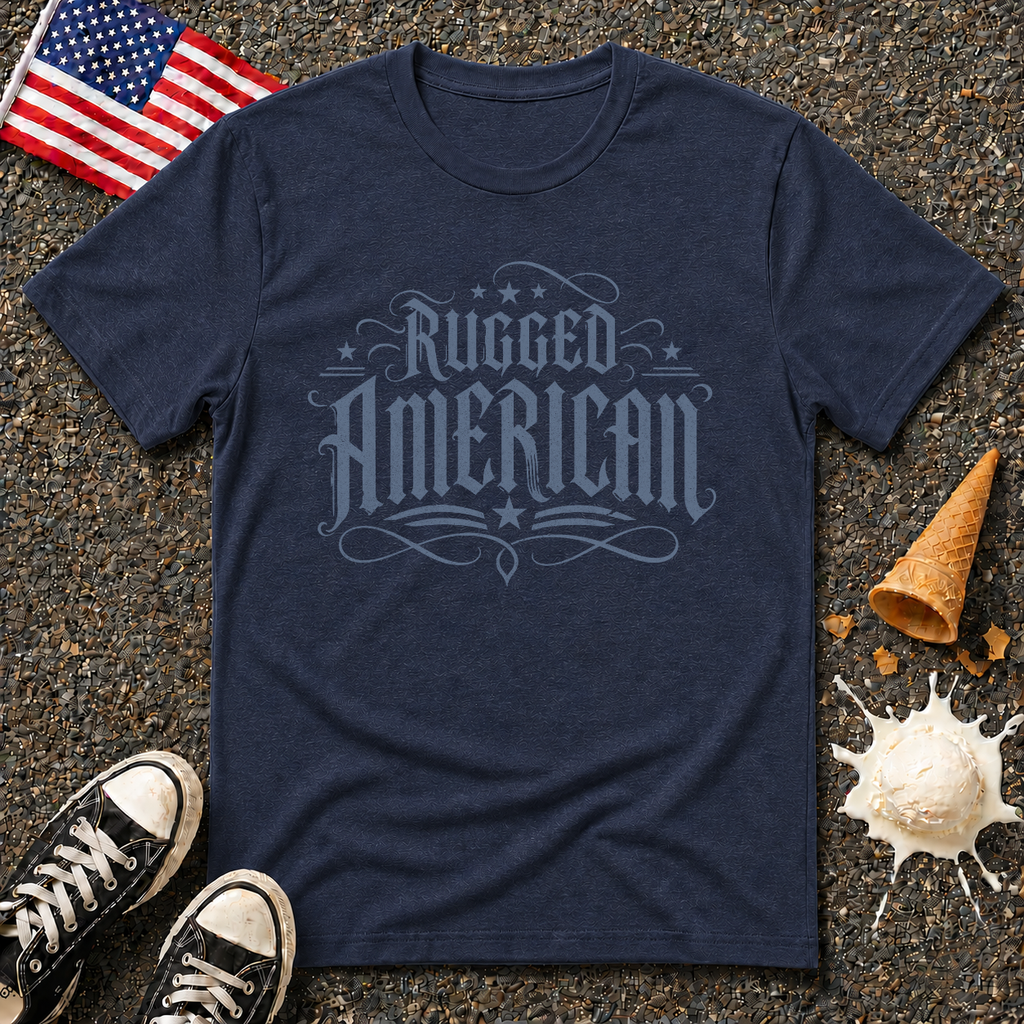"Rugged American" Vintage Tee