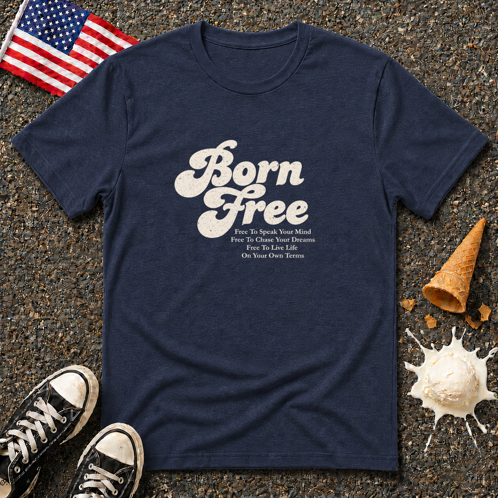 "Born Free" Vintage Tee