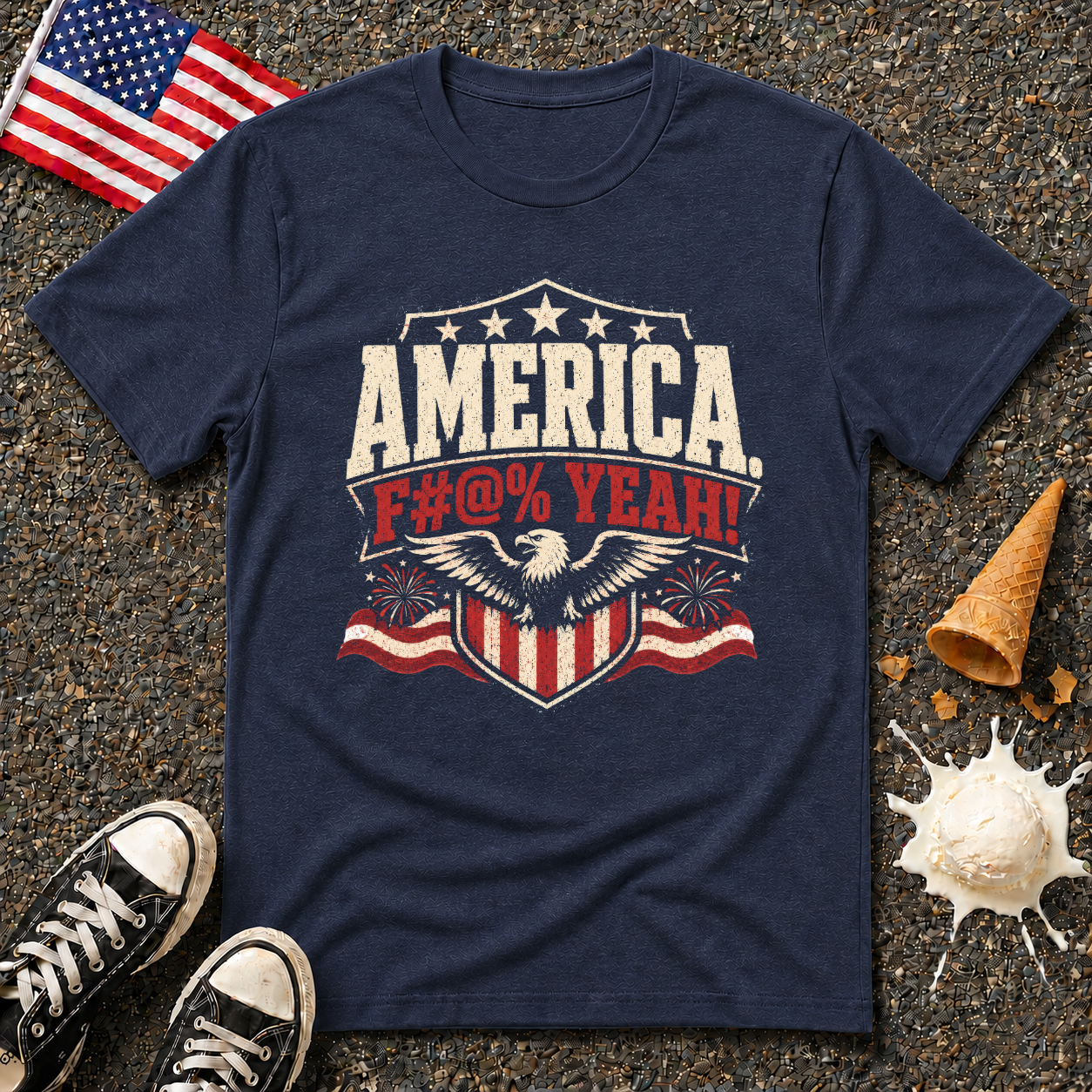 “America F#@% Yeah!” Vintage Tee