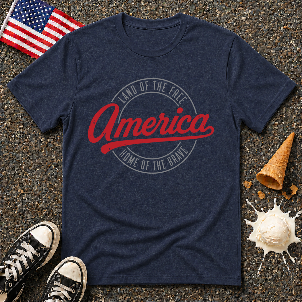 "America" Badge Tee
