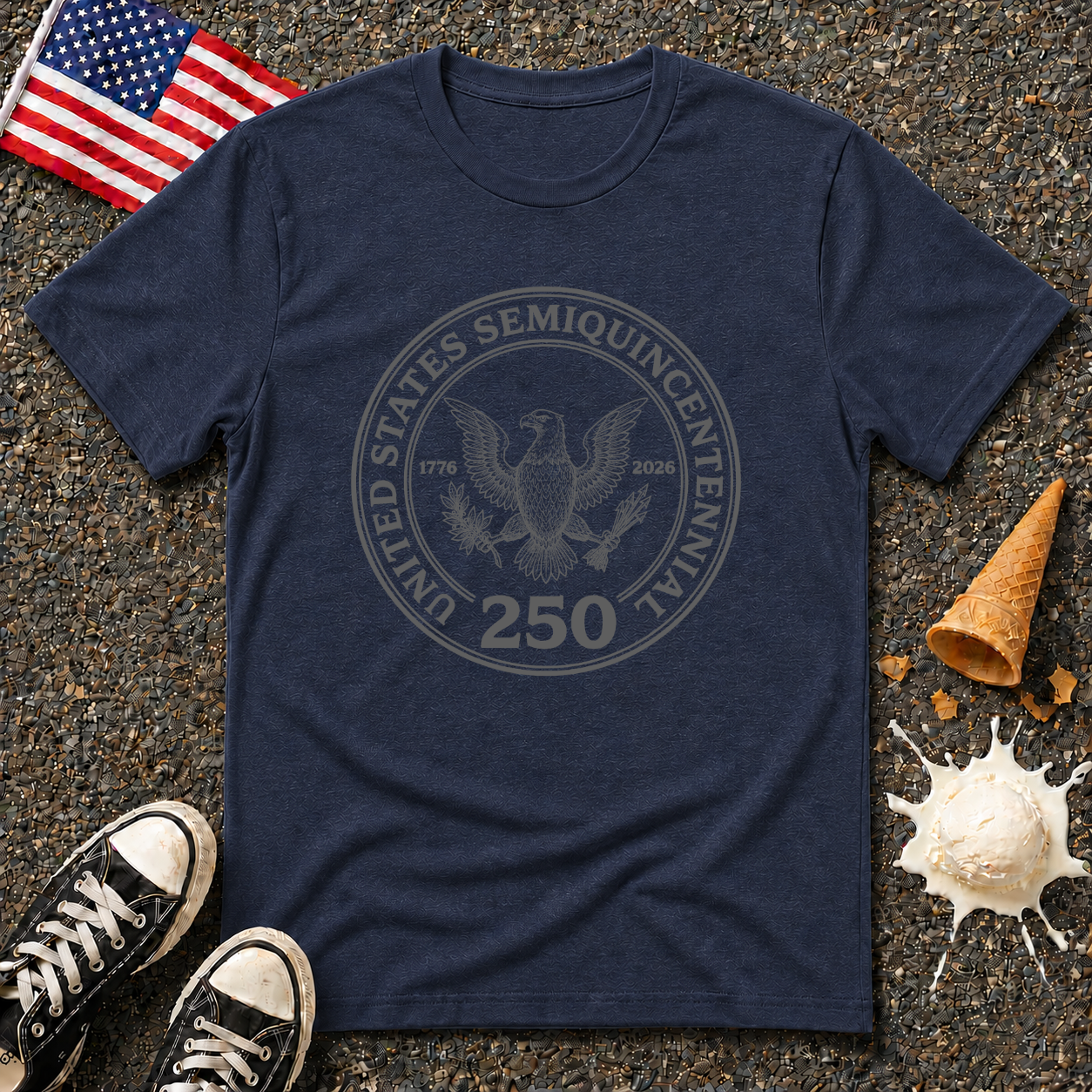Semiquincentennial Eagle Tee