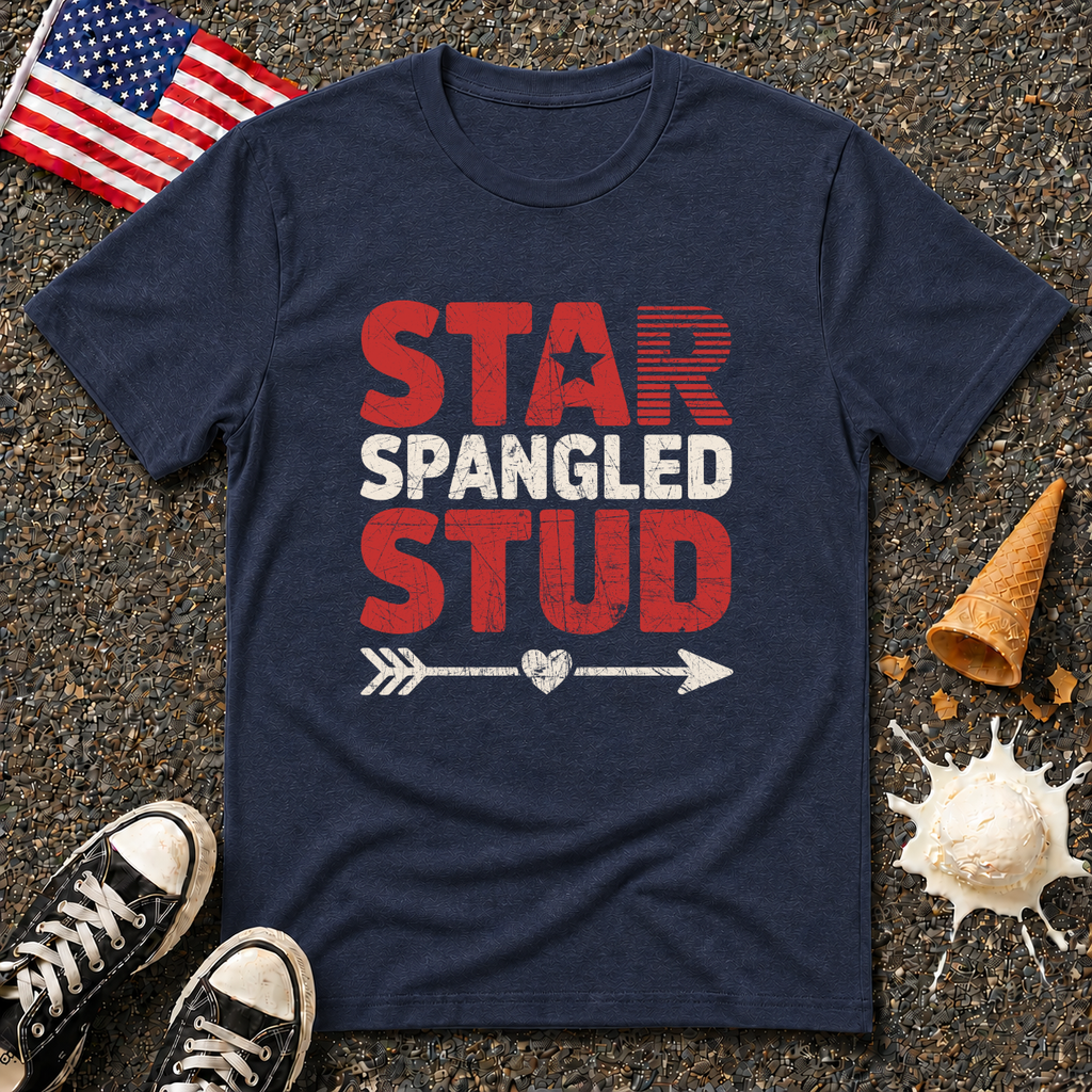 "Star Spangled Stud" Tee
