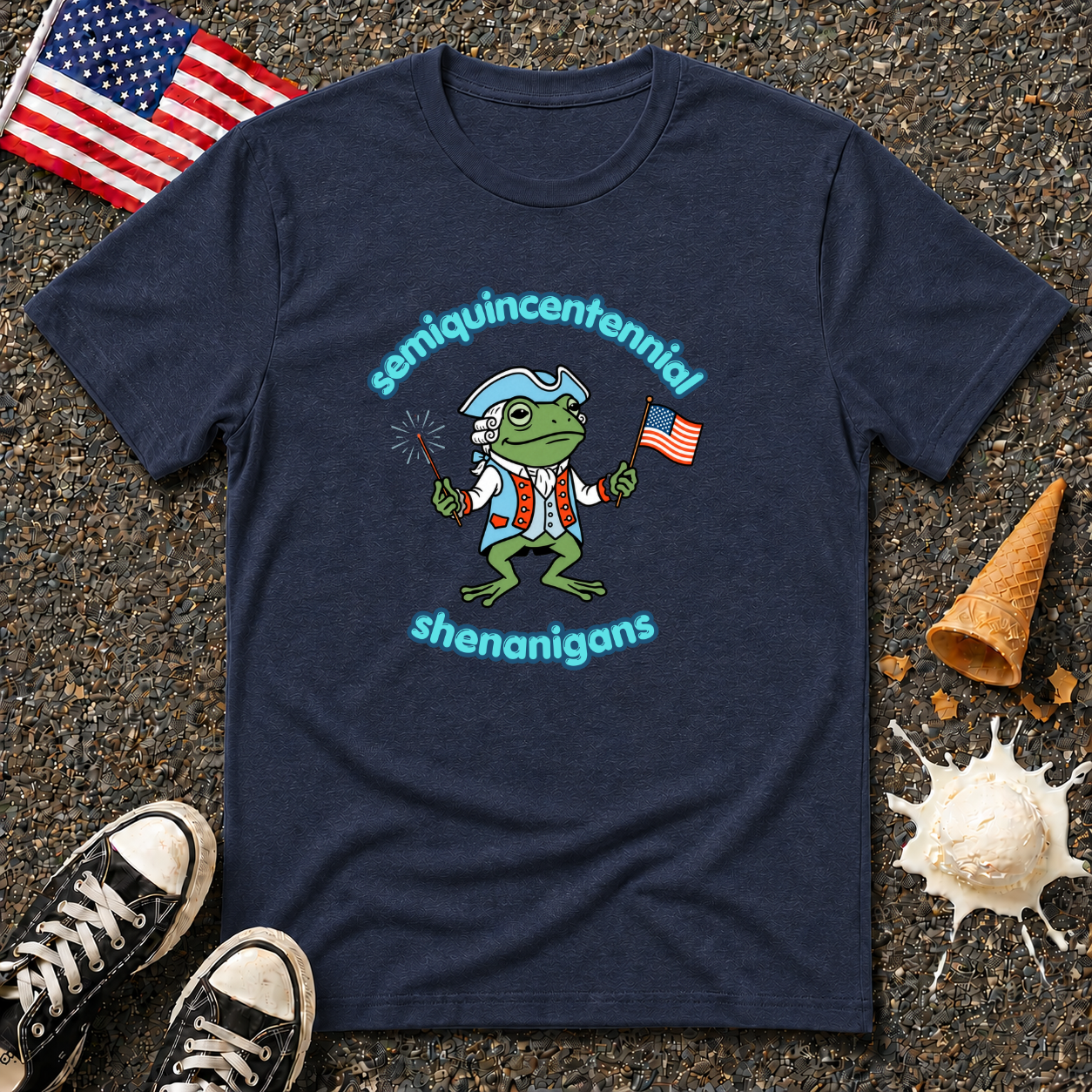 "Semiquincentenial Shenanigans" Tee