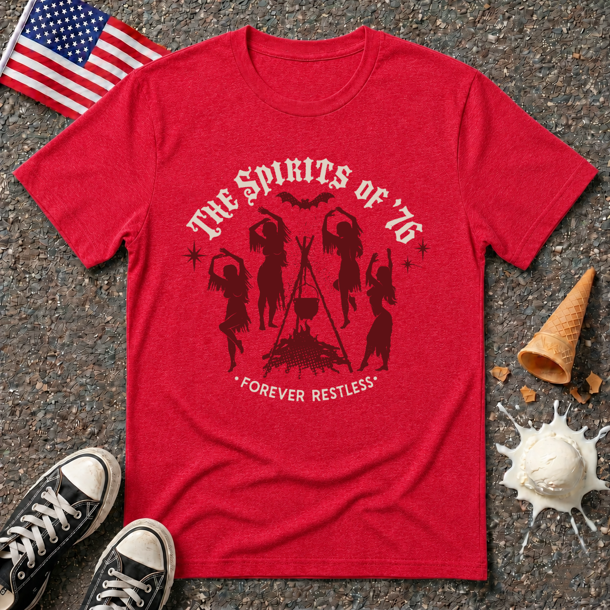 "Spirits of '76" Halloween Tee