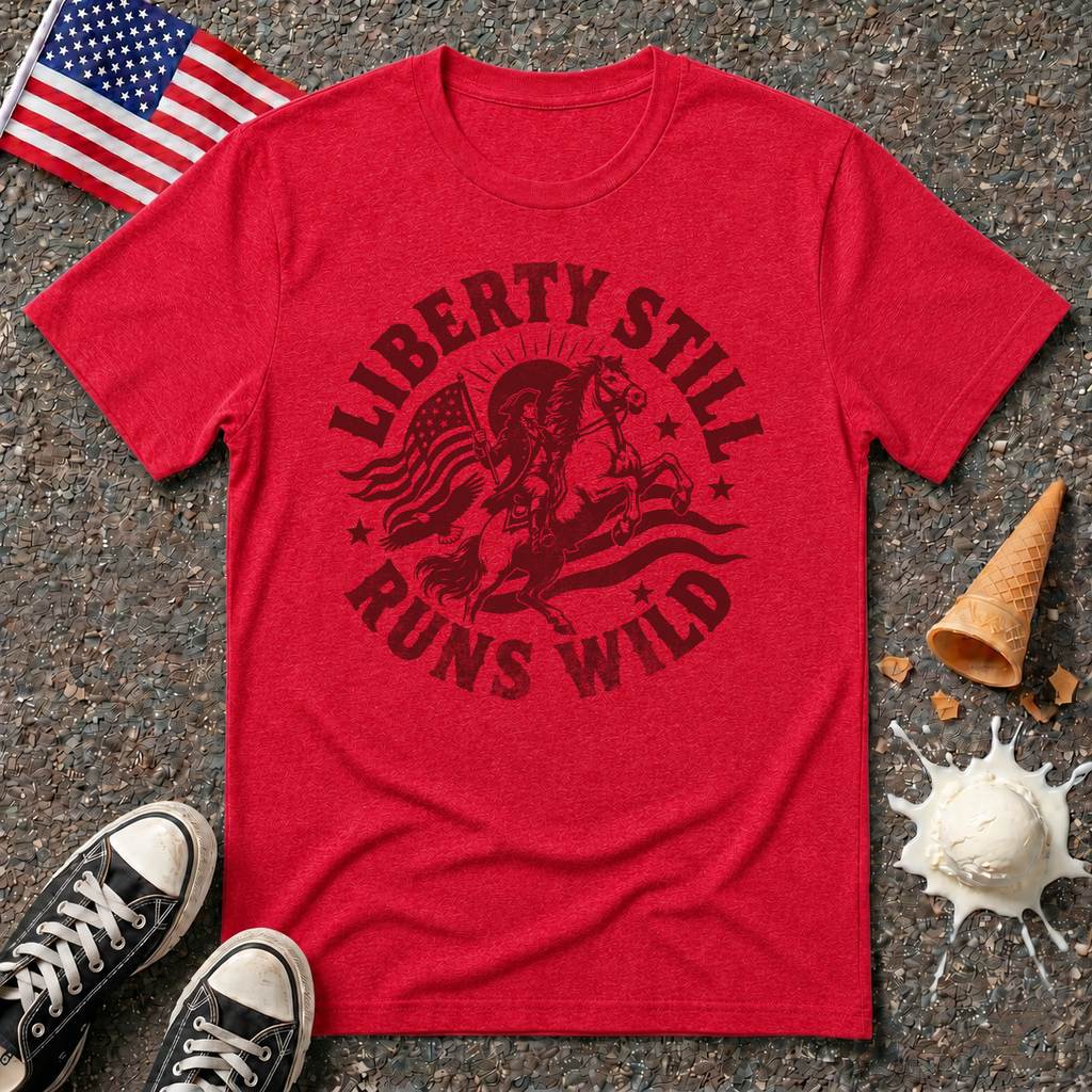 "Liberty Still Runs Wild" Vintage Tee