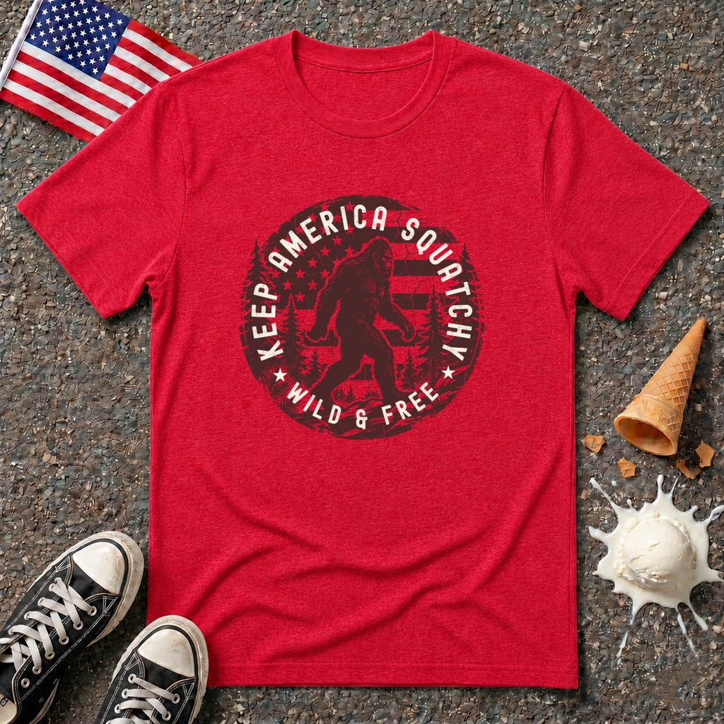 "Keep America Squatchy" Vintage Tee