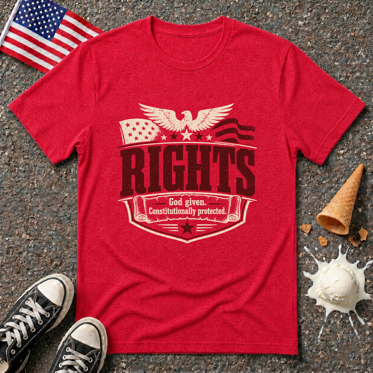 "Rights" Vintage Tee