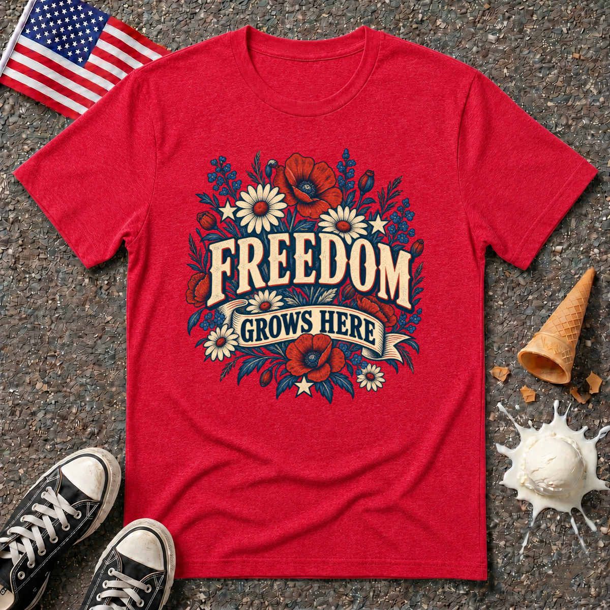 "Freedom Grows Here" Tee