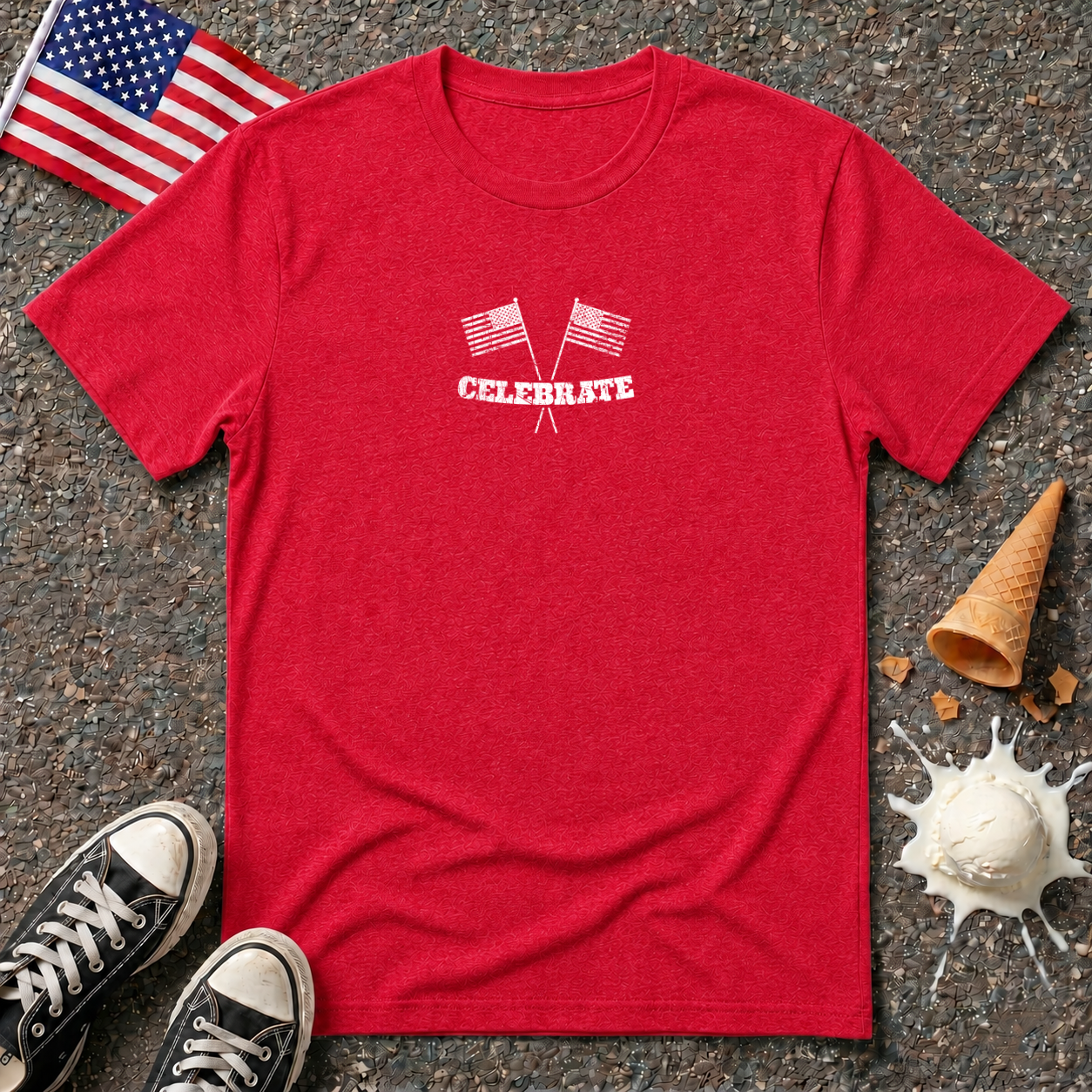 "Celebrate" Vintage Tee