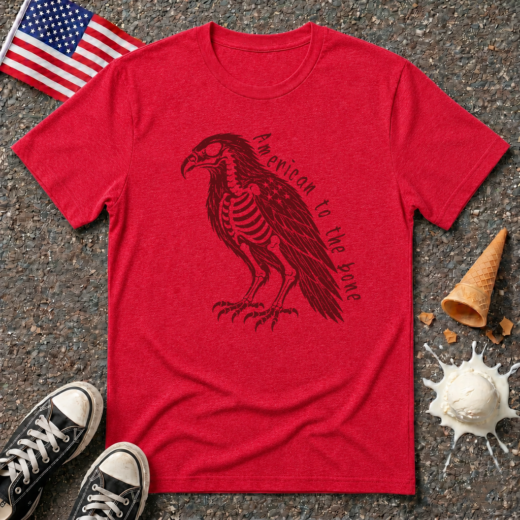 "American to the Bone" Halloween Tee