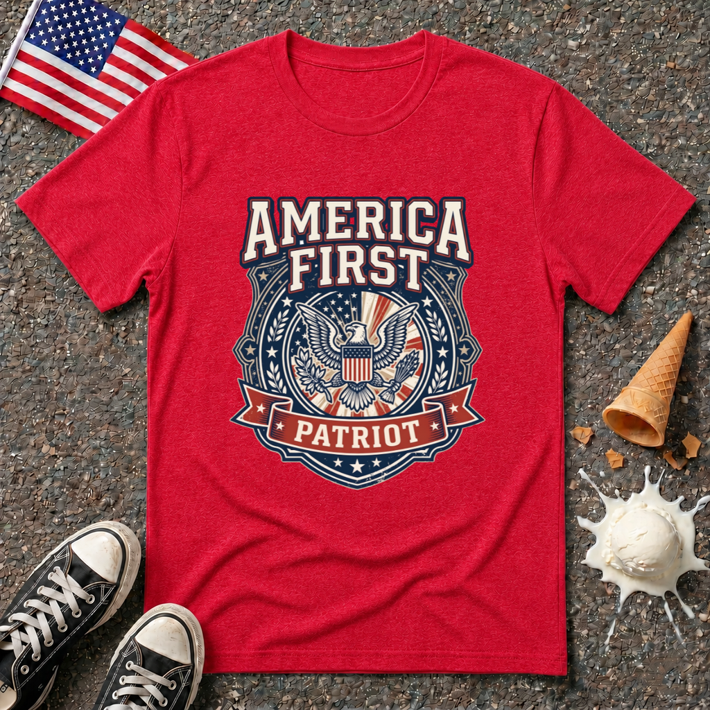 "America First Patriot" Tee