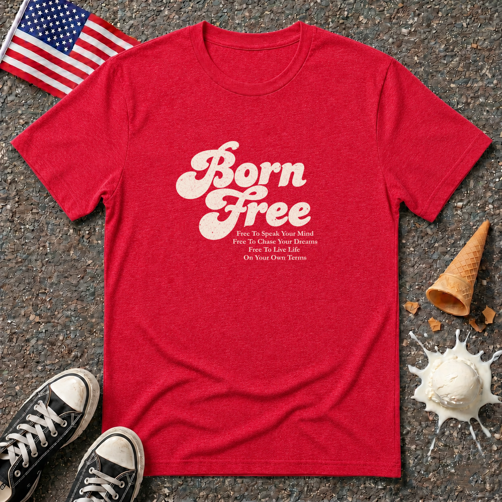 "Born Free" Vintage Tee