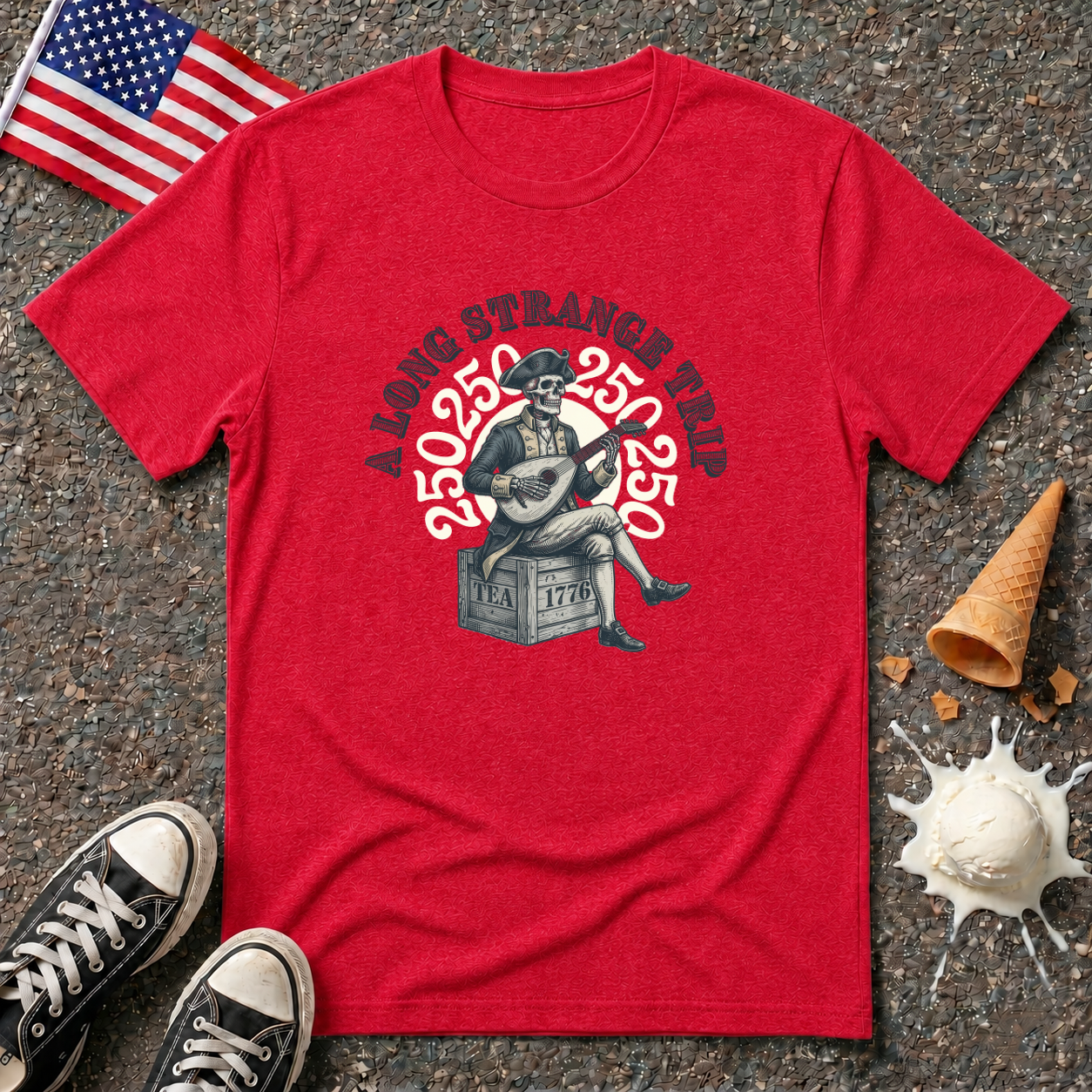 "A Long Strange Trip" Vintage Tee
