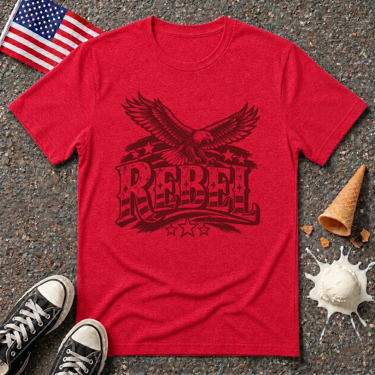 "Rebel" Vintage Tee