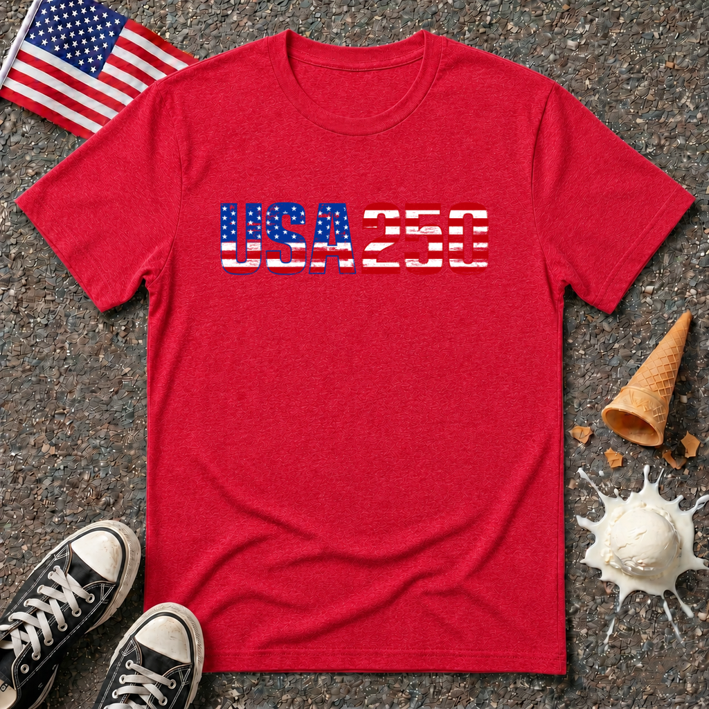 USA 250 Flag Tee