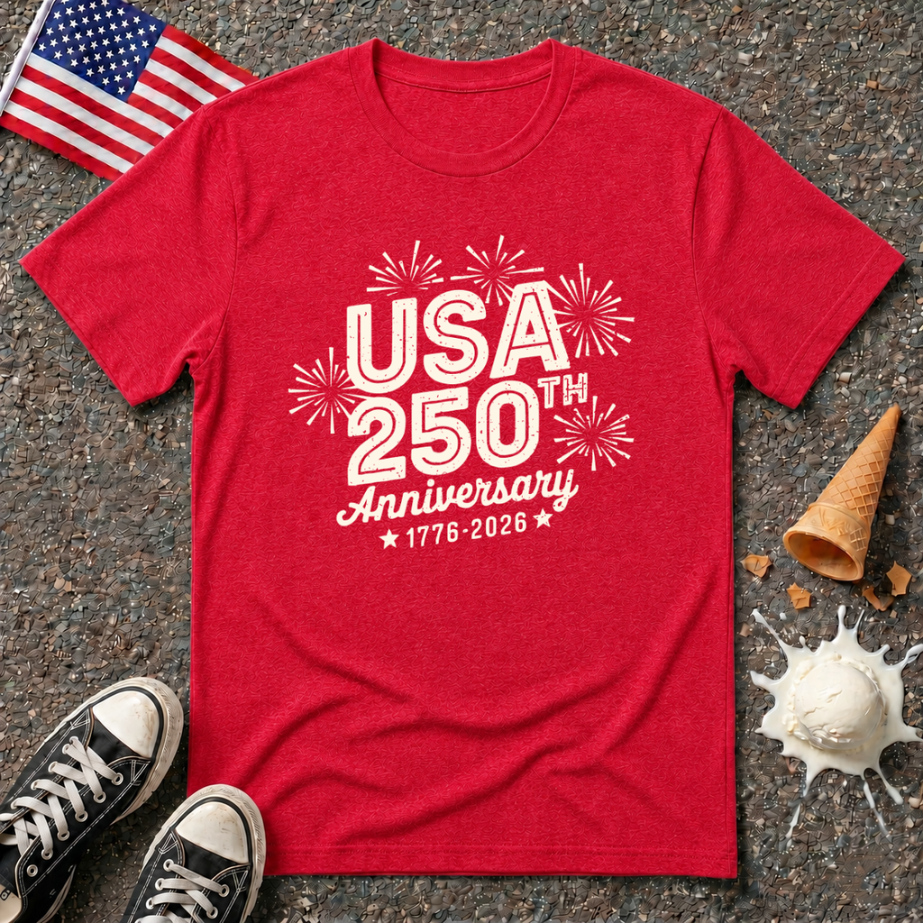 Patriotic Fireworks Tee