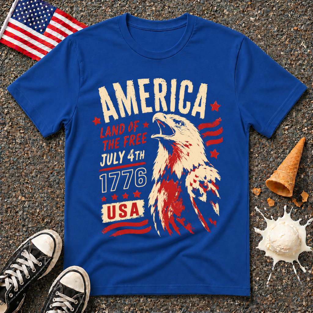 "America" Punk Eagle Tee