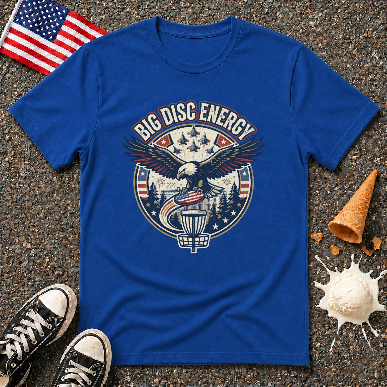 "Big Disc Energy" Vintage Tee