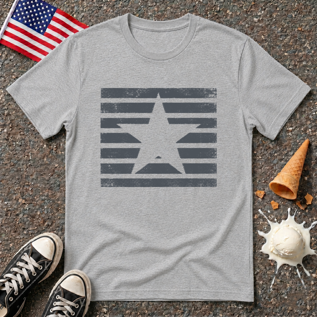 Striped Star Vintage Tee