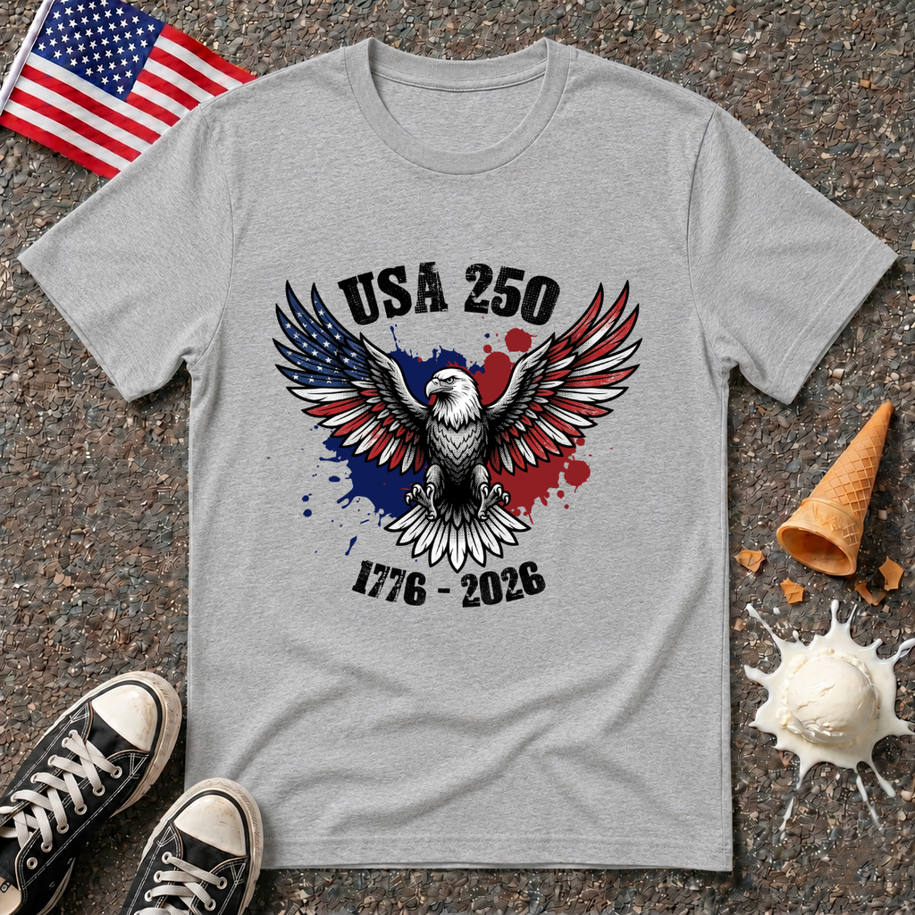 USA 250 Eagle Tee