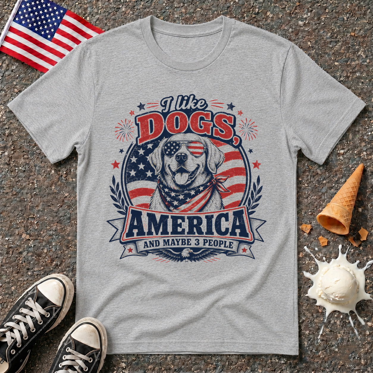 "I Like Dogs" Tee