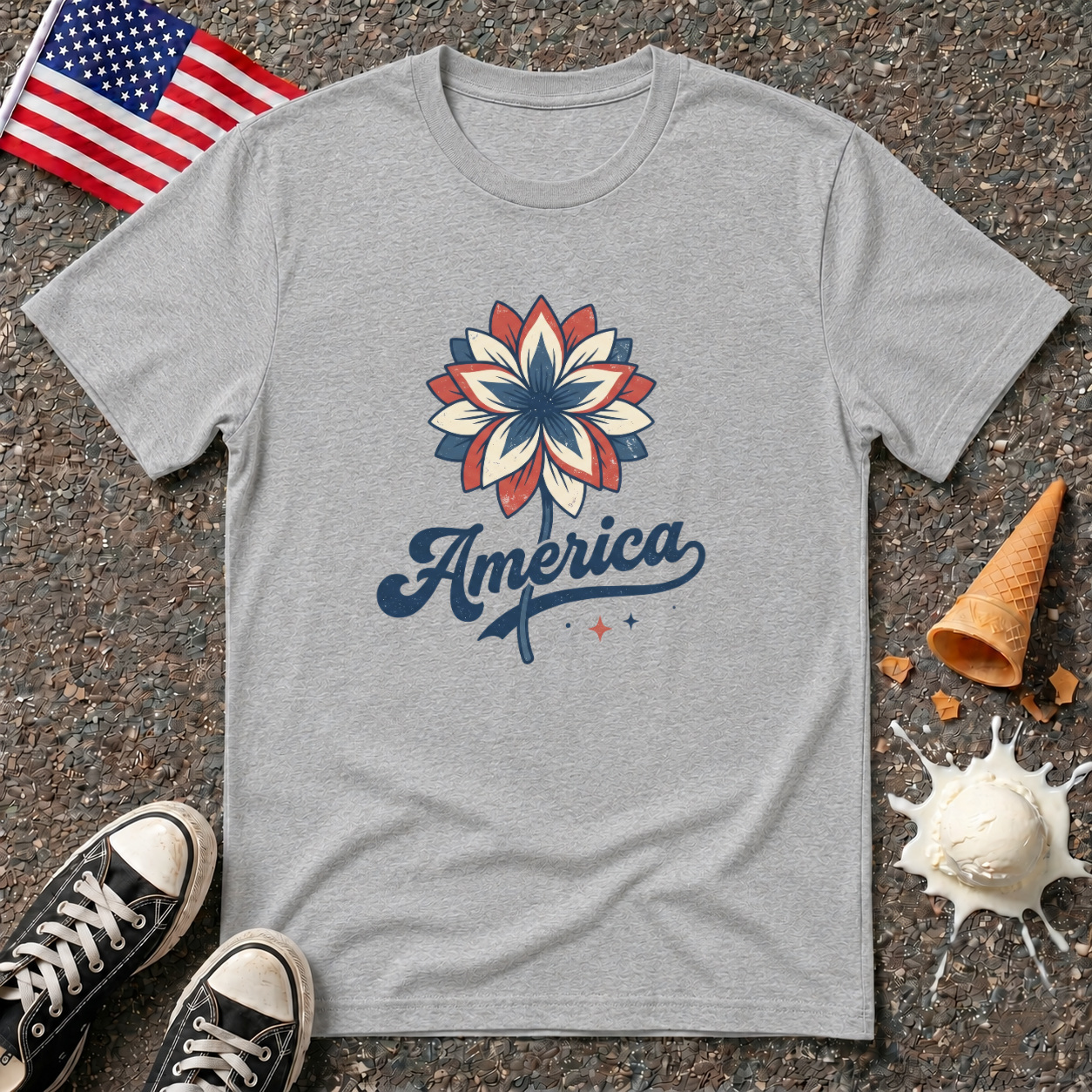 "America" Flower