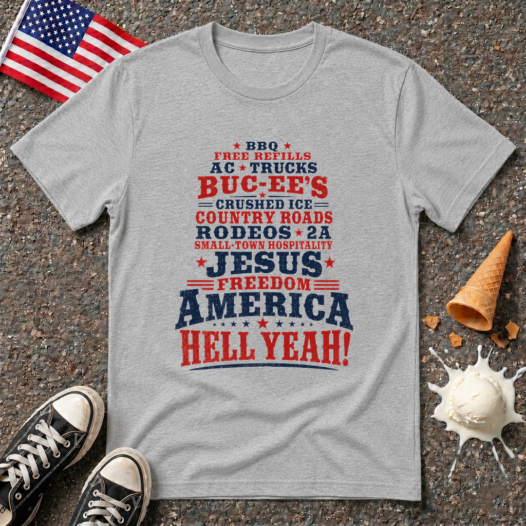 "America - Hell Yeah!" Tee