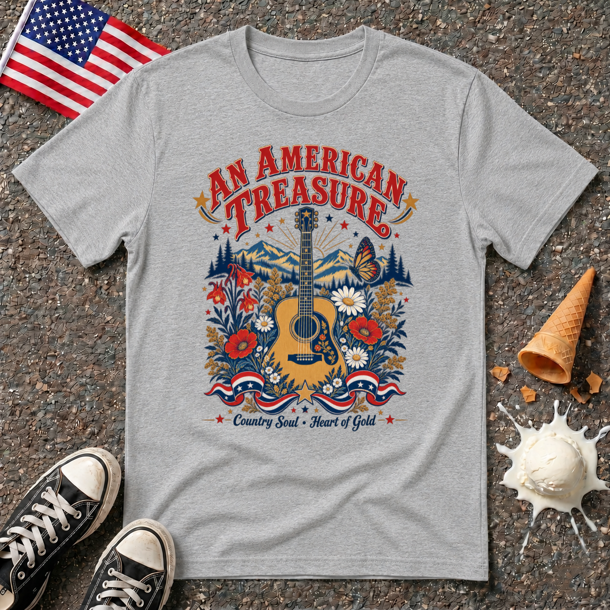 "An American Treasure" Tribute Tee