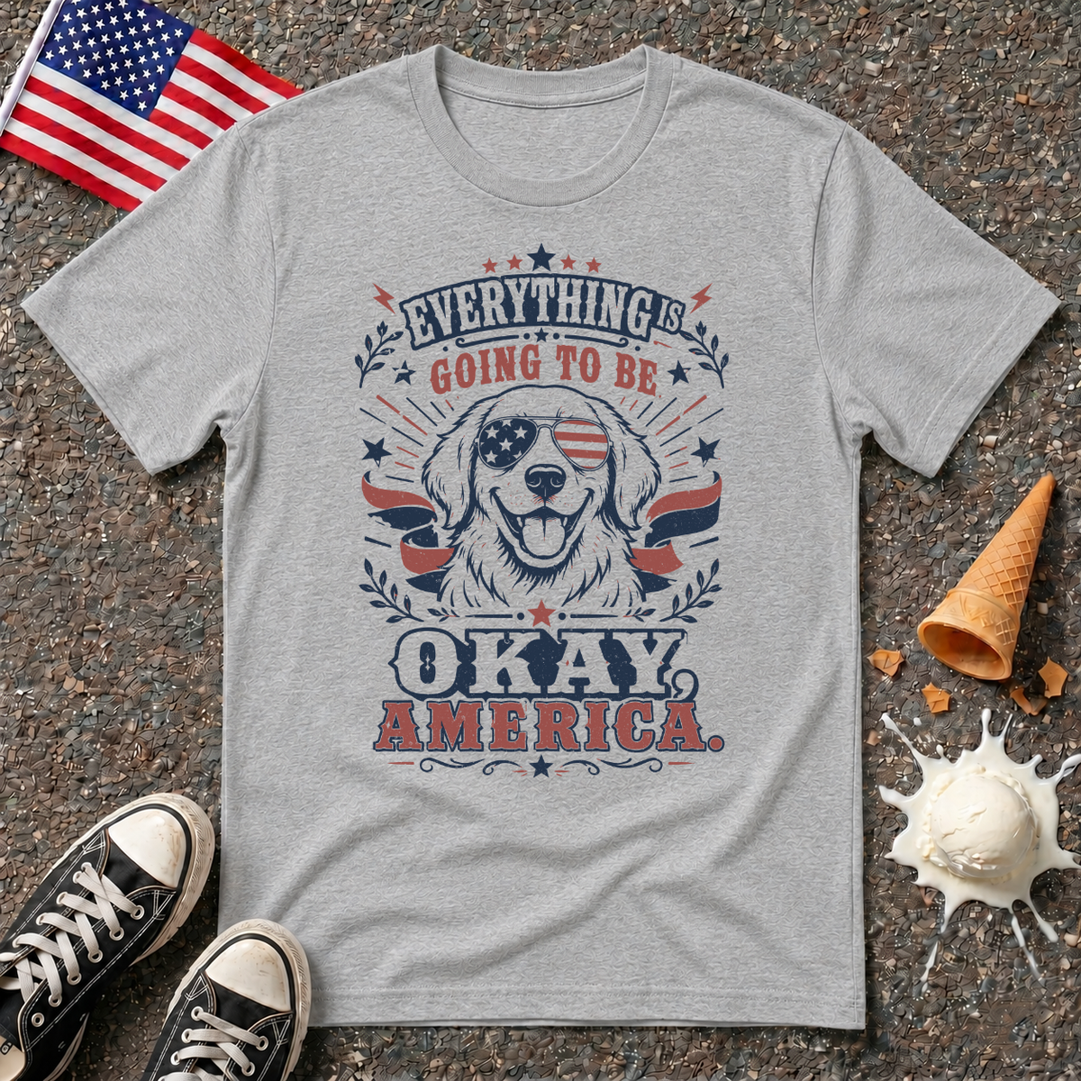 "Everything Is Going To Be Okay, America" Tee