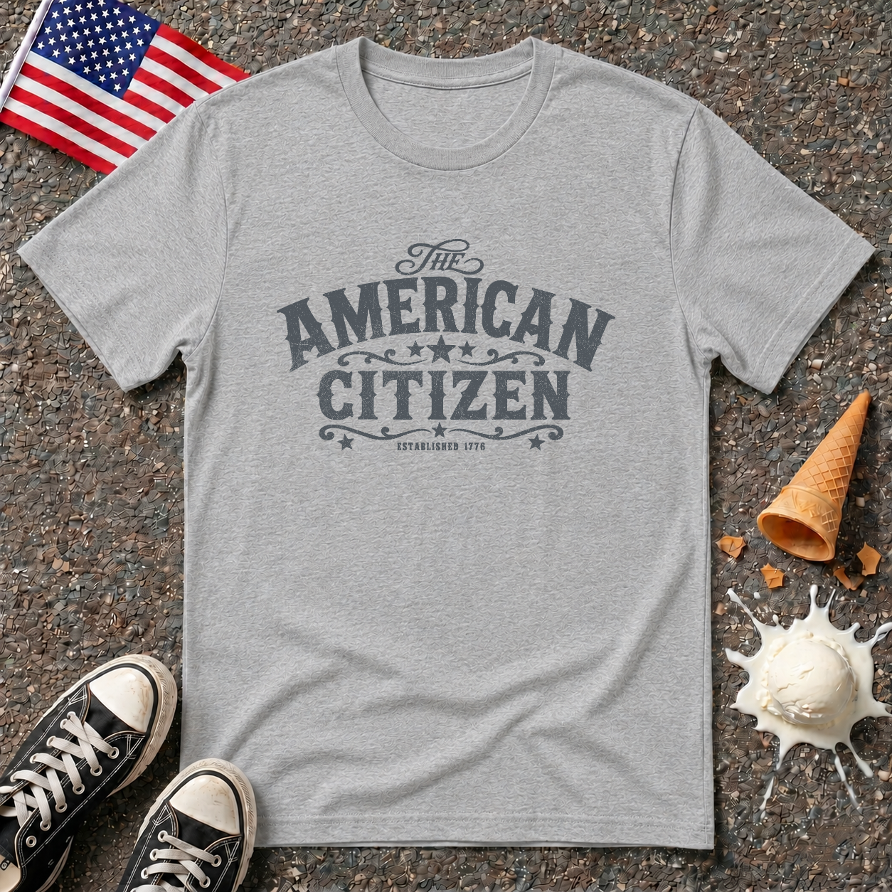 "The American Citizen" Vintage Tee