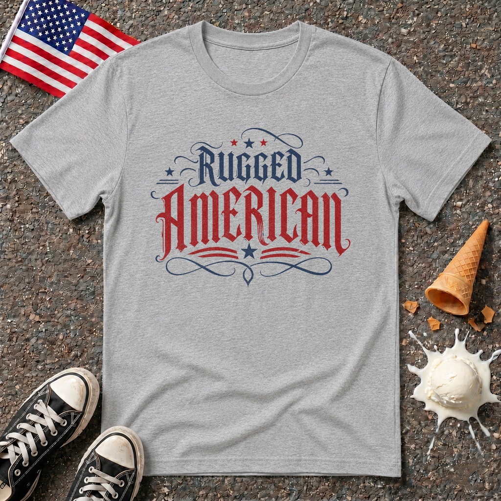 "Rugged American" Vintage Tee