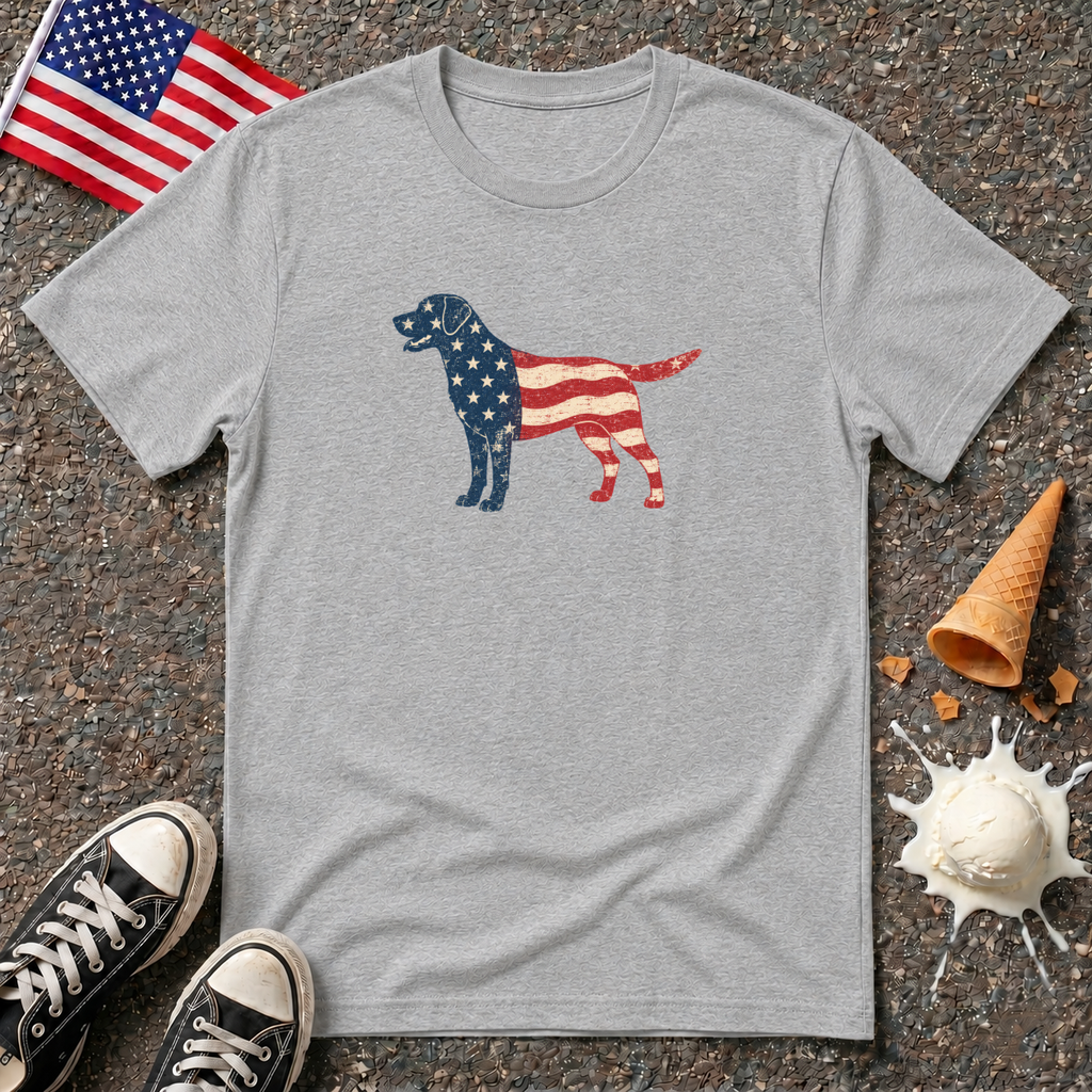 Patriotic Labrador Tee